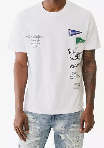 True Religion "Uni Logo" Tee