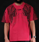 Gunzinii Rhinestone Wings T-shirt