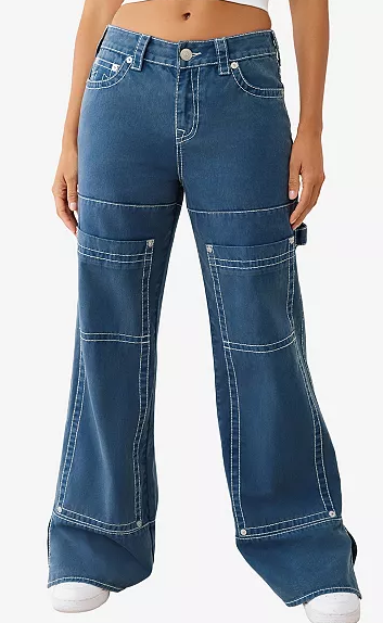 True Religion "Bobby Big T Baggy Carpenter" Pants
