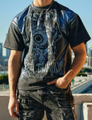First Row Stay Curious Eyeball Foil Tee