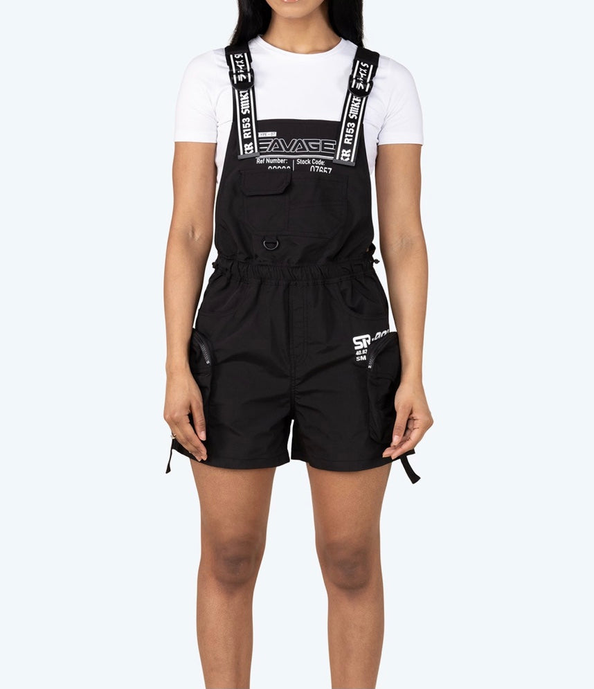 Smoke Rise "Utility Windbreaker Shortalls" Overall