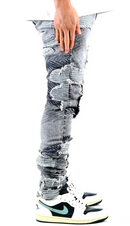 LTK Men's Premium Heavy Washed Skinny Denim Pants — view 2