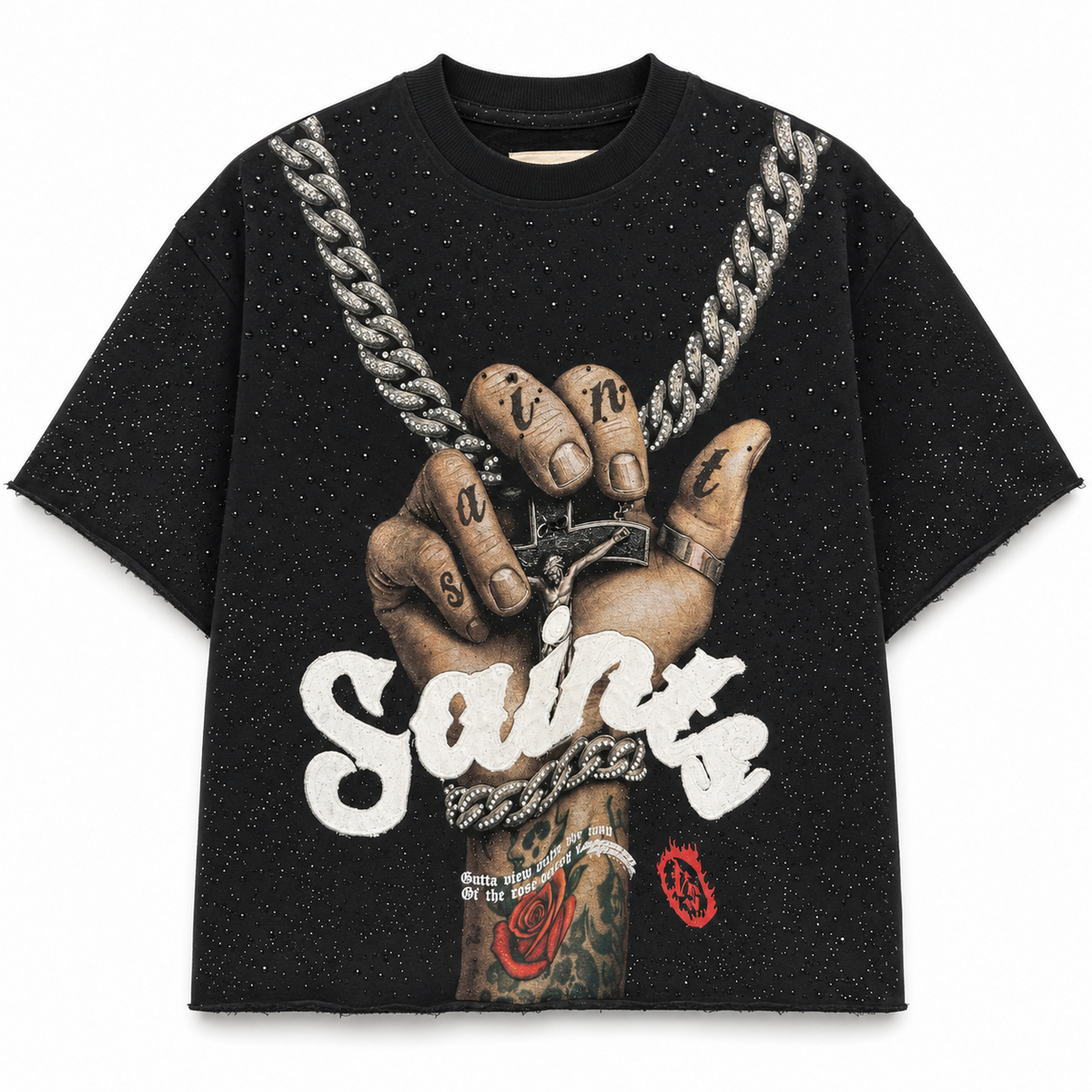Cooper Rivet - Saints Necklace T-Shirts
