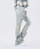 Smoke Rise High Rise - Marshfield Blue Cargo Pants — view 3