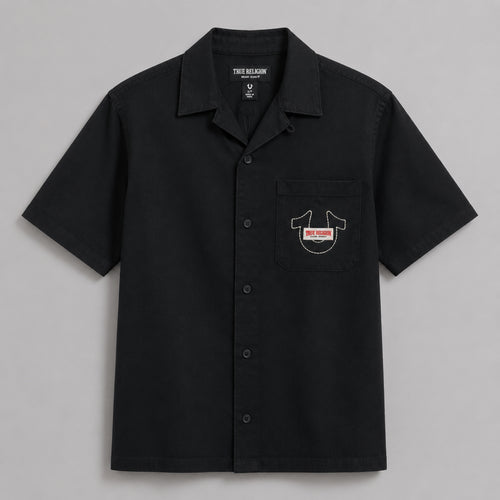 True Religion Graphis SS Camp Shirt