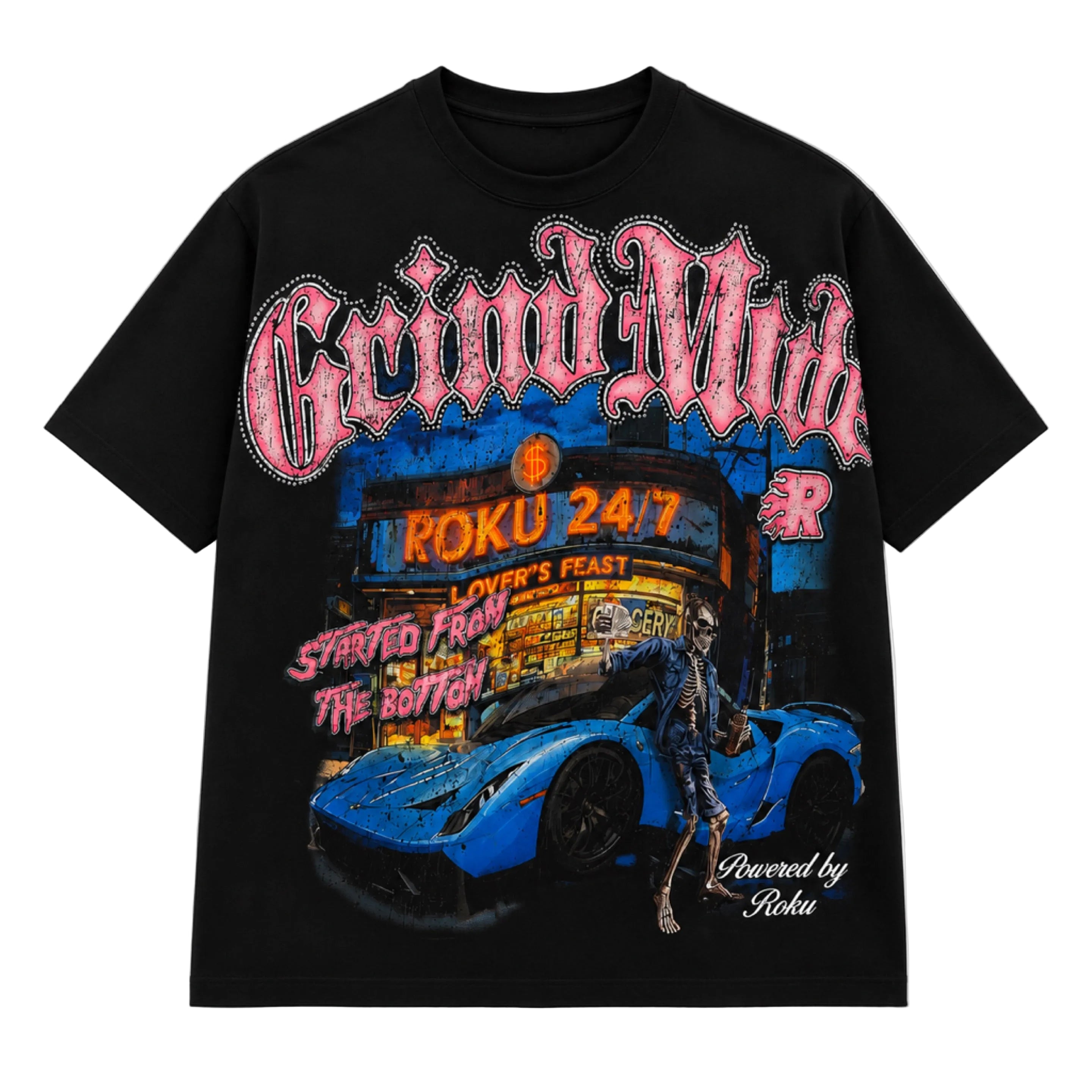 Roku Studios "Grind Mode" Boxy Tee