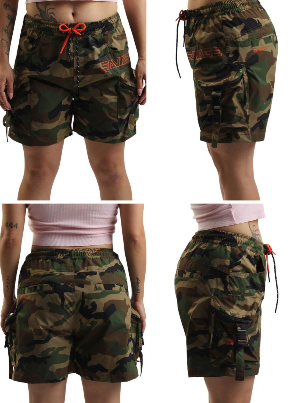 Smoke Rise "Slouch" Shorts