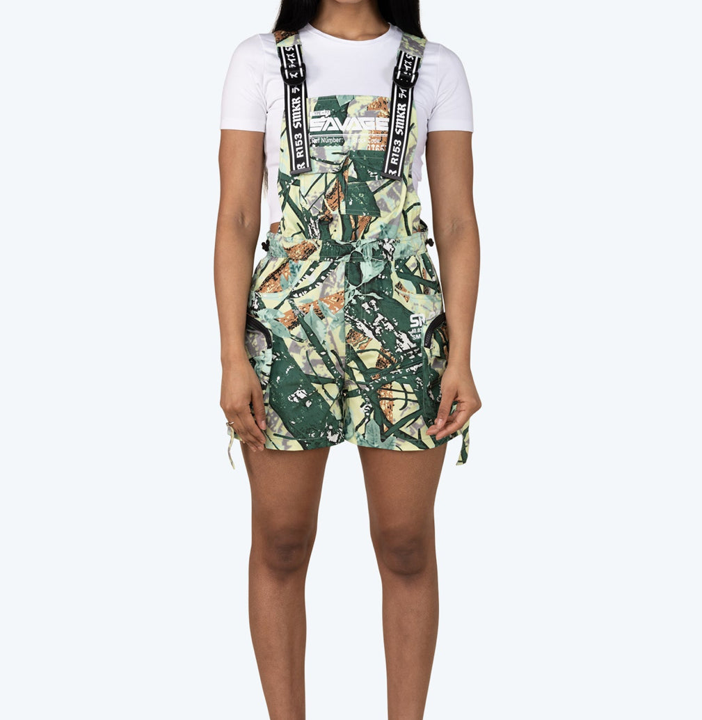 Smoke Rise Utility Windbreaker Shortalls Overall — view 8