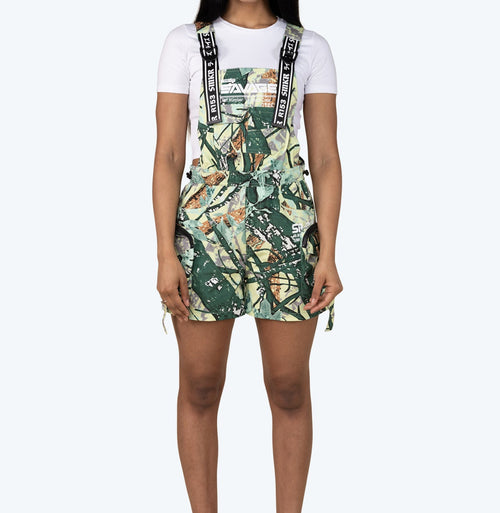 Smoke Rise Utility Windbreaker Shortalls Overall — view 8