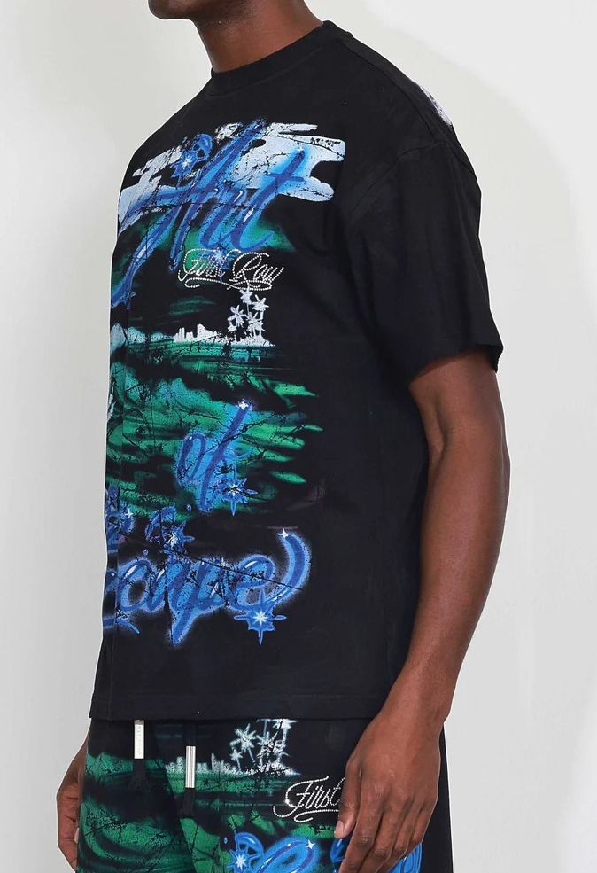 First Row "Art of Escape Wave" Tee