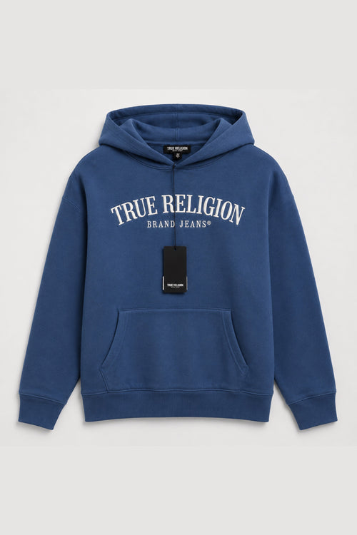 True Religion Vintage Navy Zip Up Set