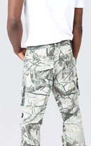 Smoke Rise Utility Twill - Wren Camo Cargo Pants — view 3