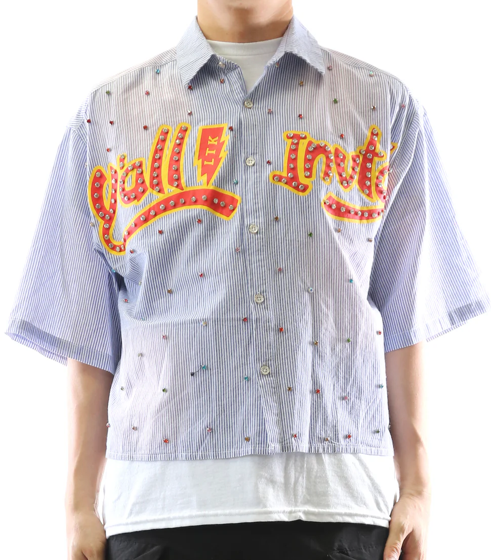 LTK "Knowledge Speaks Wisdom Listens" Flannel Cropped Button Down