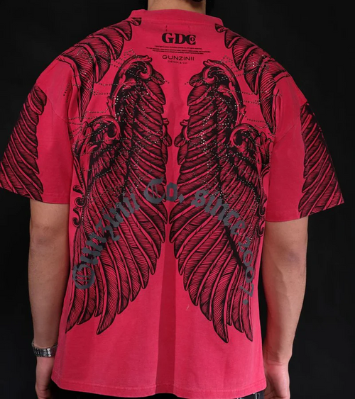 Gunzinii Rhinestone Wings T-shirt — view 2